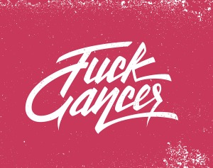 hand-lettering-fuck-cancer